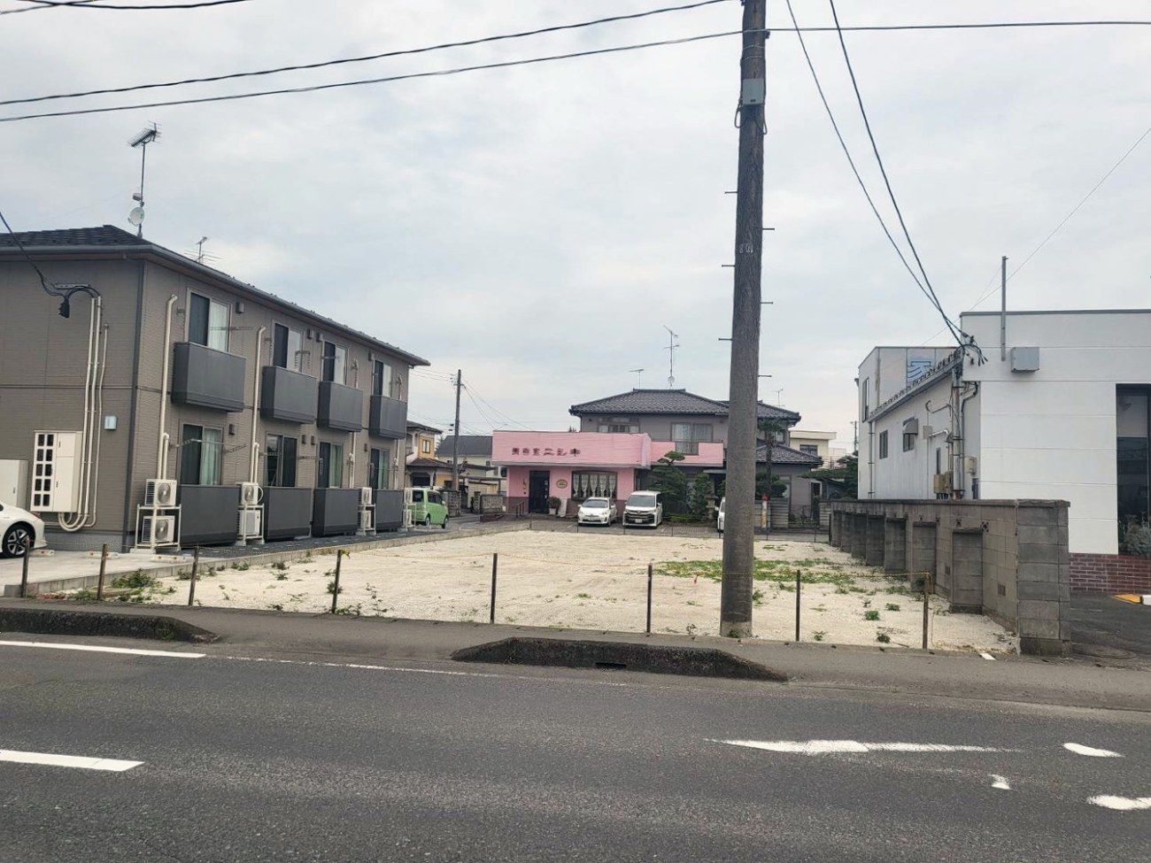 南相馬市駅前通りの空き家解体12