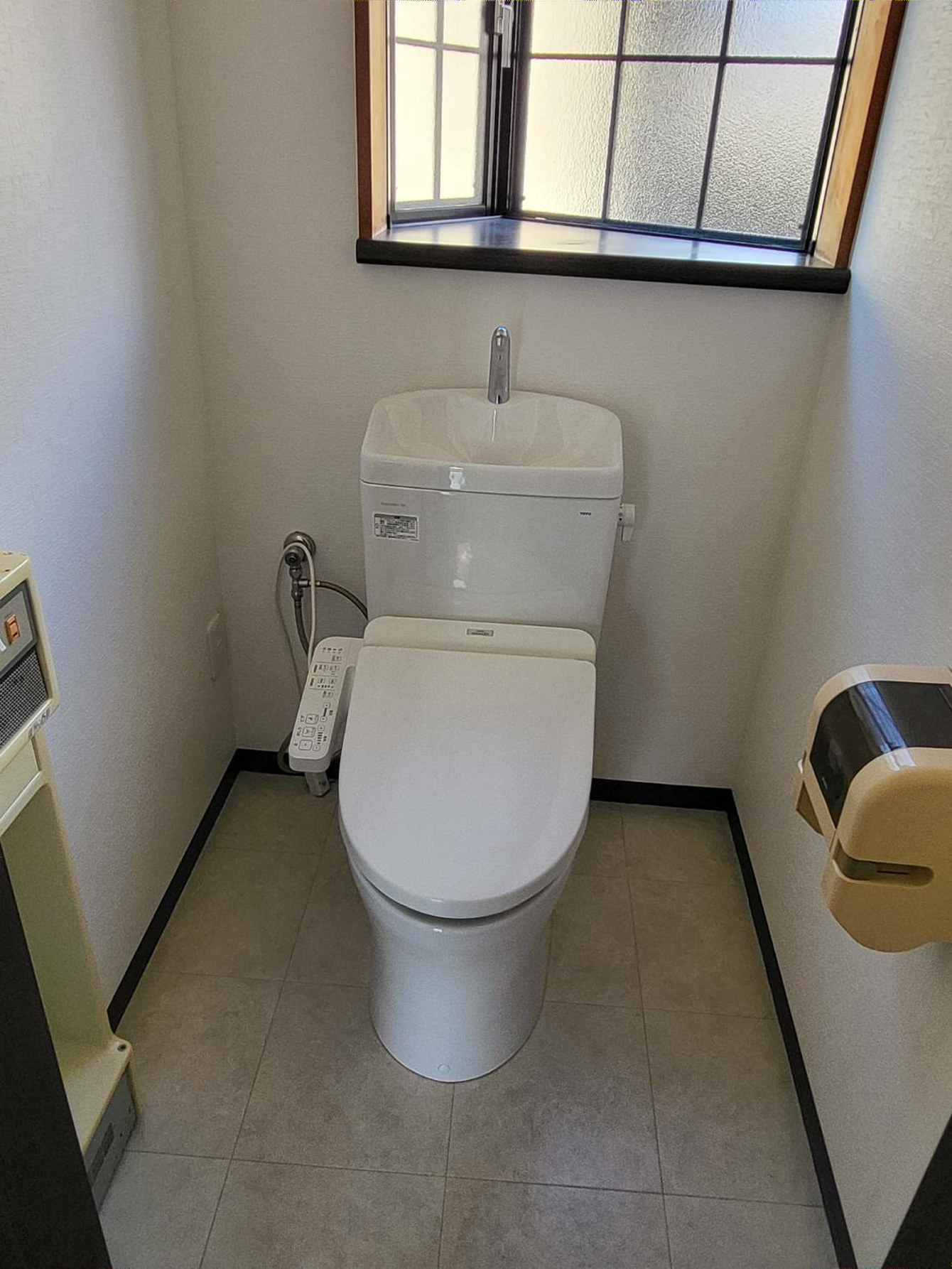 相馬市のリフォーム施工例、再生（丈夫な空き家）リフォーム後・トイレ